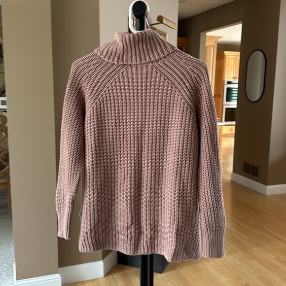 Pink Turtle Neck Sweater - Picture 5 of 5
